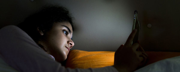 Blåt lys skader din nattesøvn